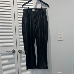 Abercrombie & Fitch Vegan Leather Pant